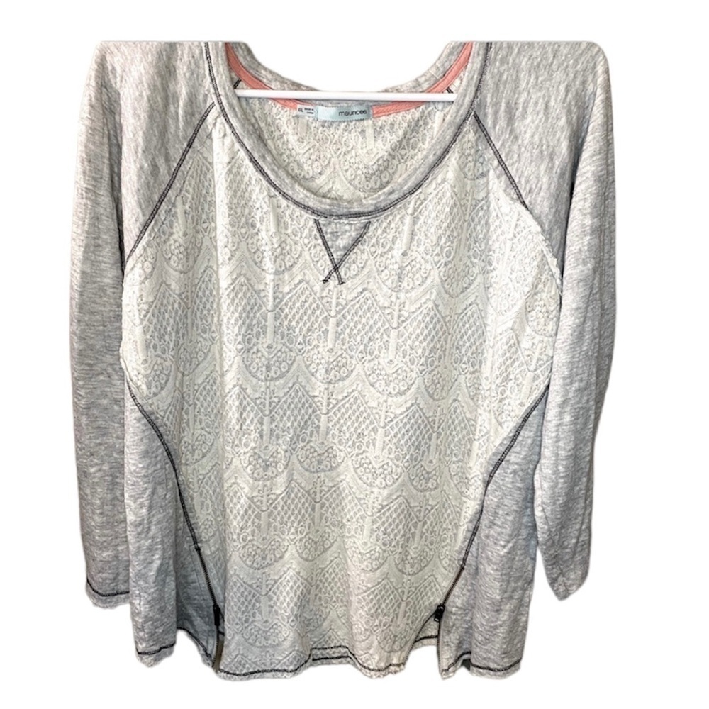 🌹Maurices woman’s sweatshirt in Sz XXL. EUC.